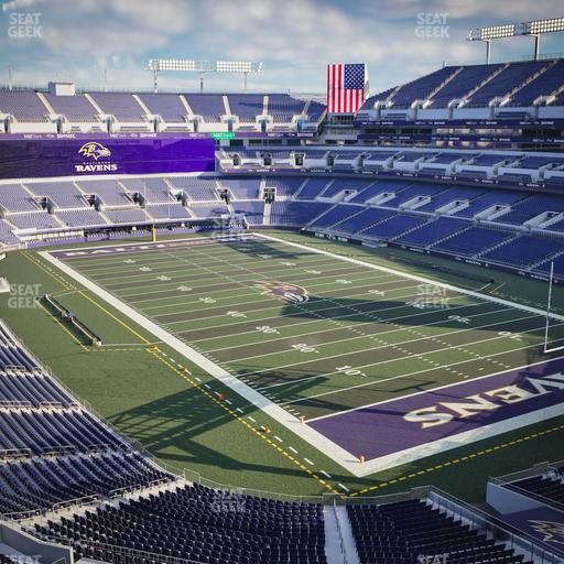 M&T Bank Stadium - Section 518 Seat View