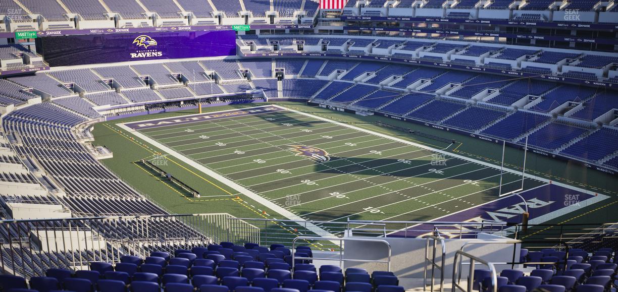 M&T Bank Stadium - Section 519 Seat View