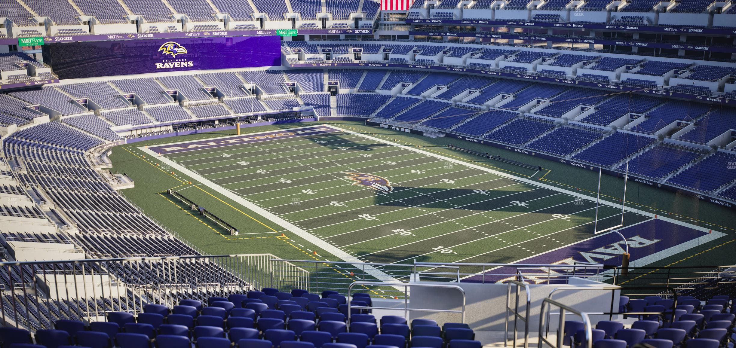 M&T Bank Stadium - Section 519 Seat View