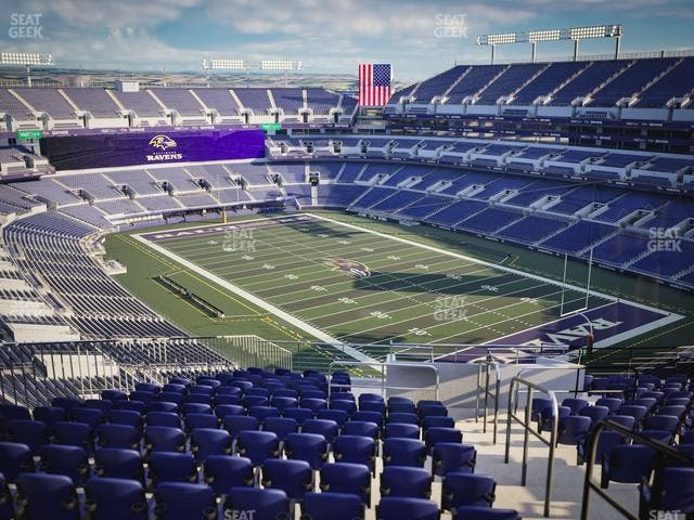 M&T Bank Stadium - Section 519 Seat View
