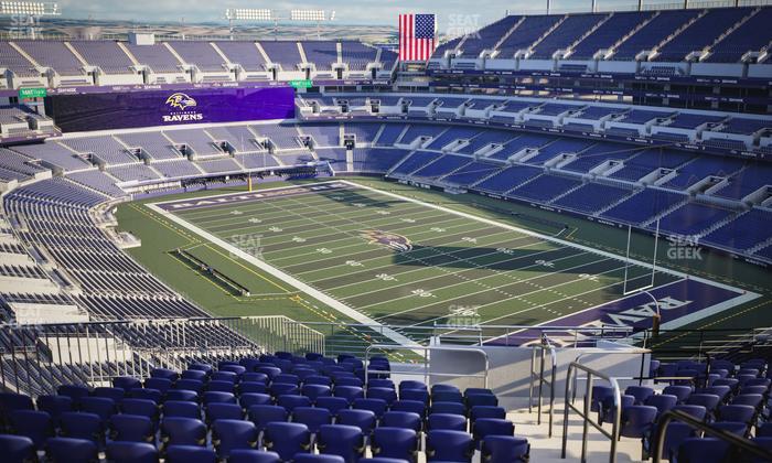 M&T Bank Stadium - Section 519 Seat View