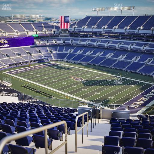 M&T Bank Stadium - Section 520 Seat View