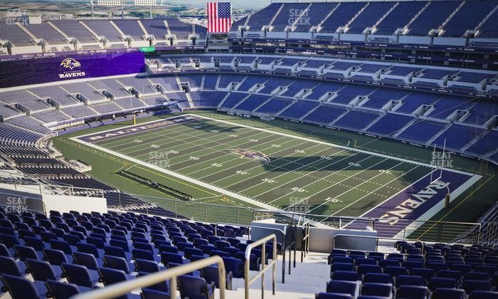 M&T Bank Stadium - Section 520 Seat View