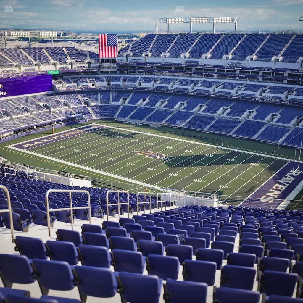 M&T Bank Stadium - Section 521 Seat View