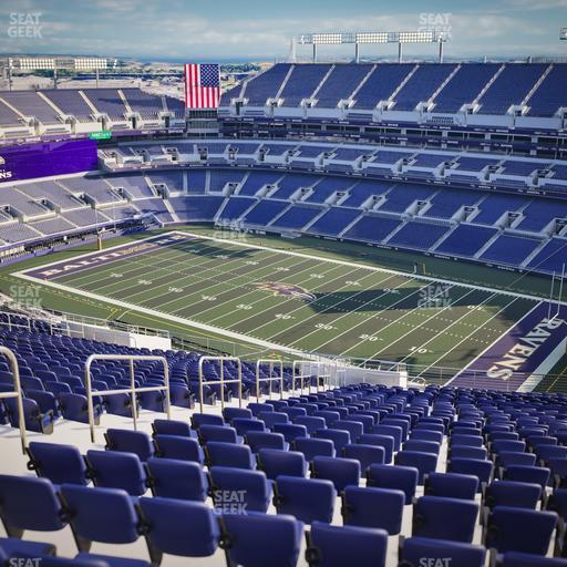 M&T Bank Stadium - Section 521 Seat View