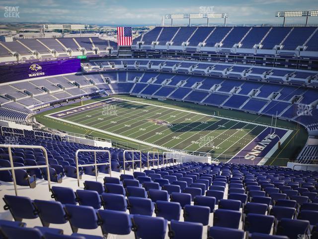 M&T Bank Stadium - Section 521 Seat View