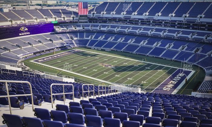 M&T Bank Stadium - Section 521 Seat View