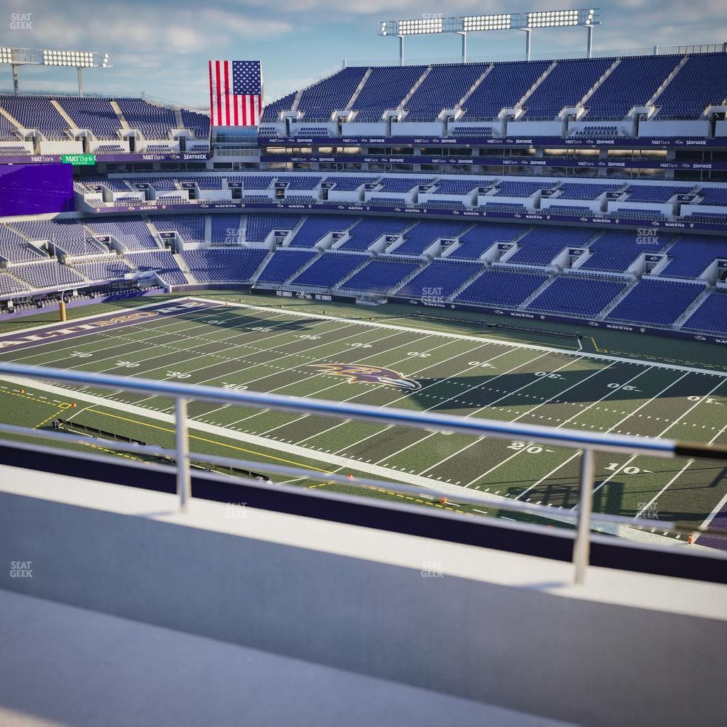 M&T Bank Stadium - Section 522 Seat View