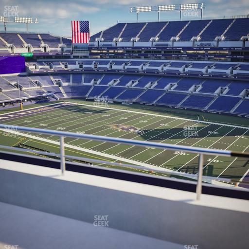 M&T Bank Stadium - Section 522 Seat View