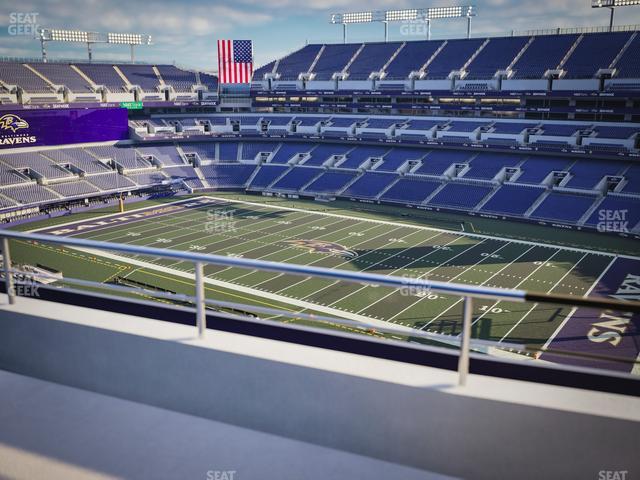 M&T Bank Stadium - Section 522 Seat View