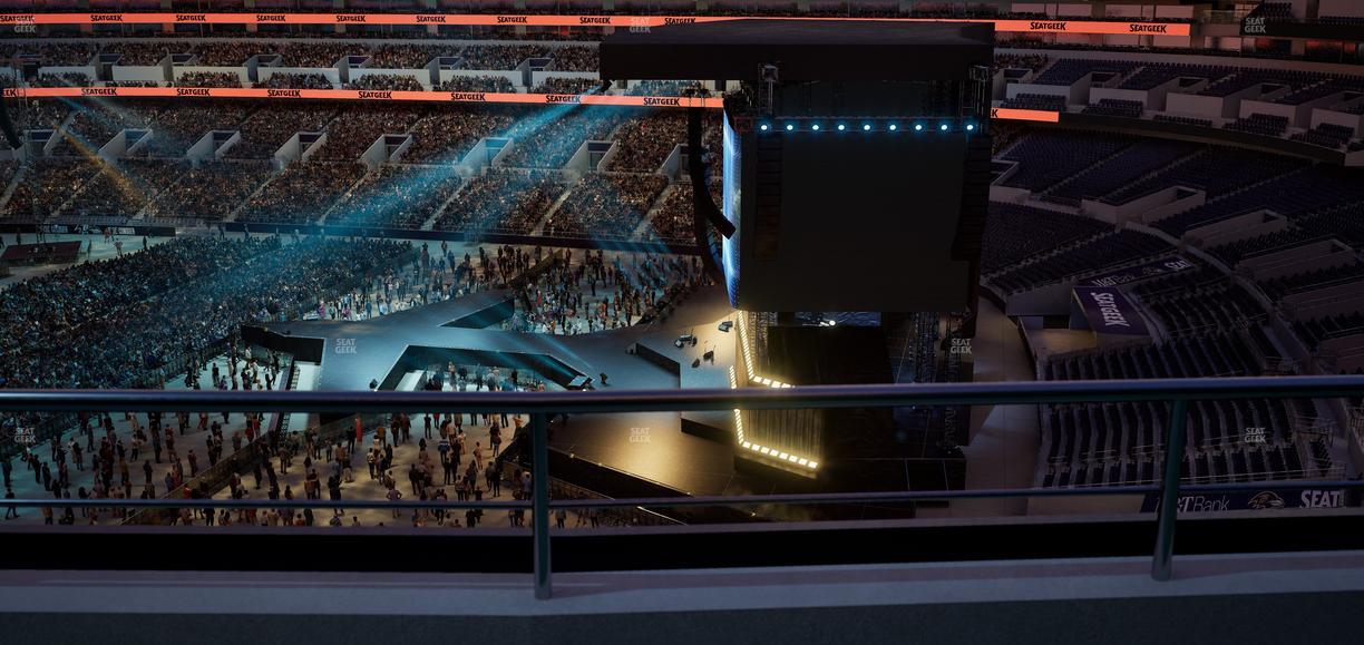 M&T Bank Stadium - Section 522 Seat View