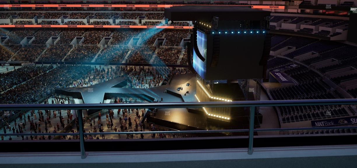 M&T Bank Stadium - Section 523 Seat View