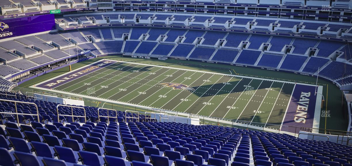 M&T Bank Stadium - Section 523 Seat View