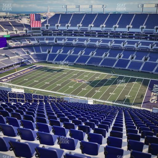 M&T Bank Stadium - Section 523 Seat View