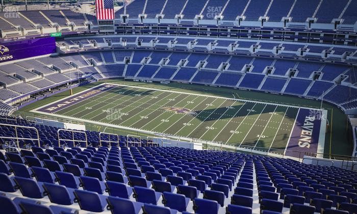 M&T Bank Stadium - Section 523 Seat View