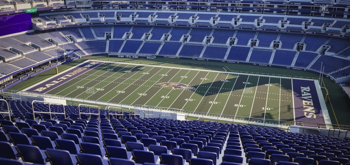 M&T Bank Stadium - Section 524 Seat View