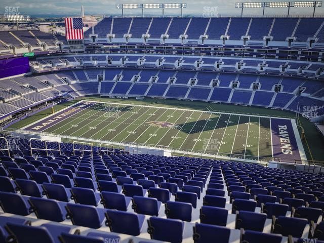 M&T Bank Stadium - Section 524 Seat View