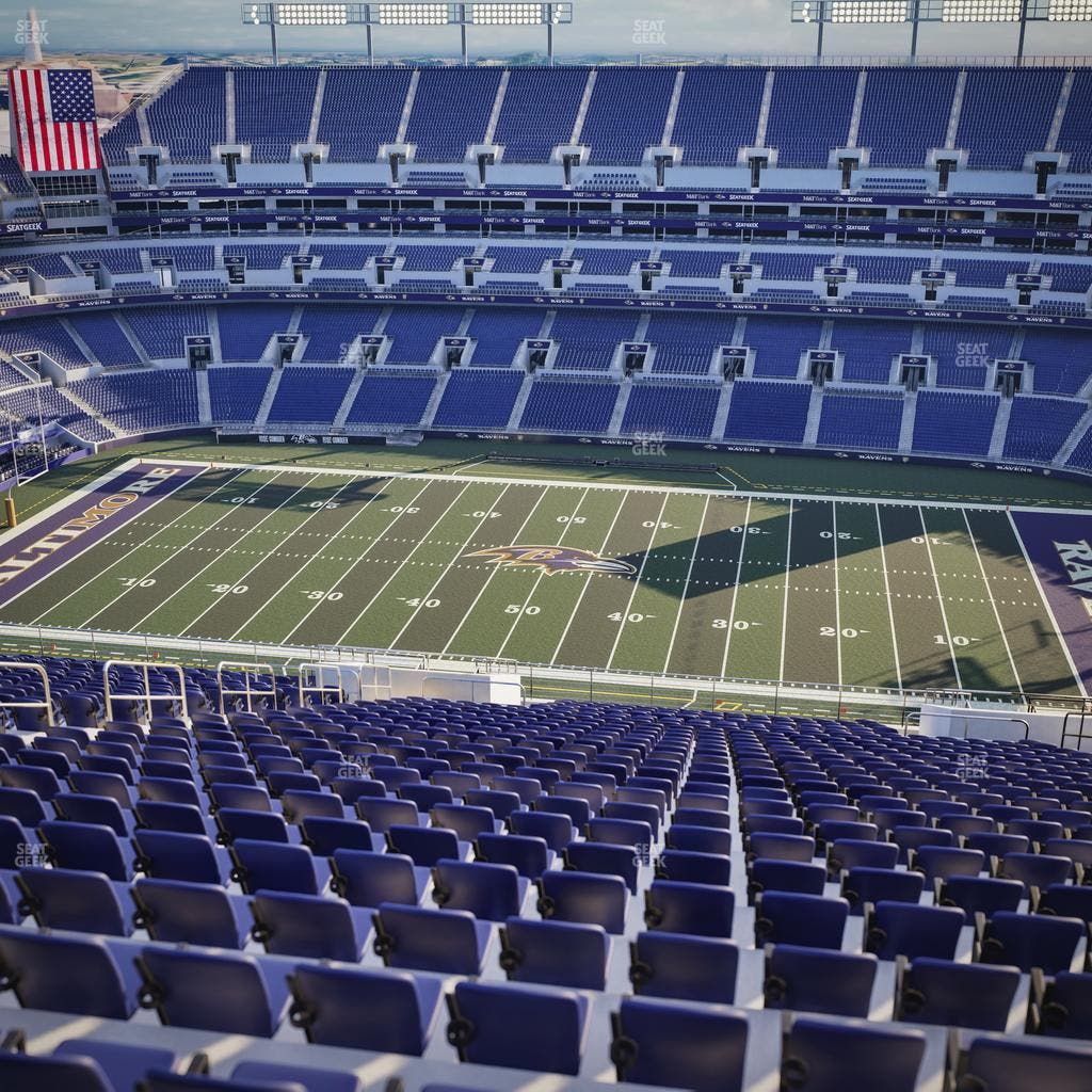 M&T Bank Stadium - Section 525 Seat View