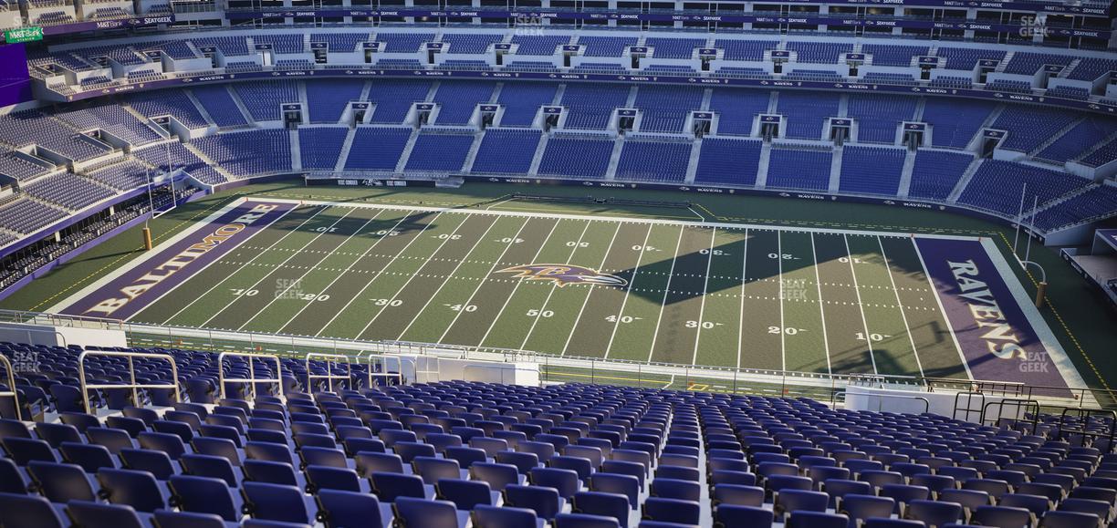 M&T Bank Stadium - Section 525 Seat View