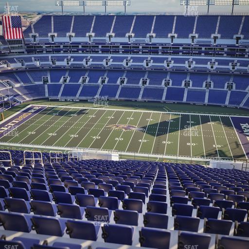 M&T Bank Stadium - Section 525 Seat View