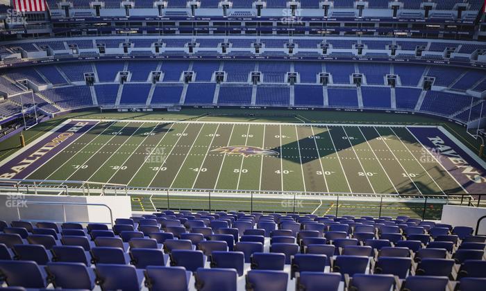 M&T Bank Stadium - Section 526 Seat View
