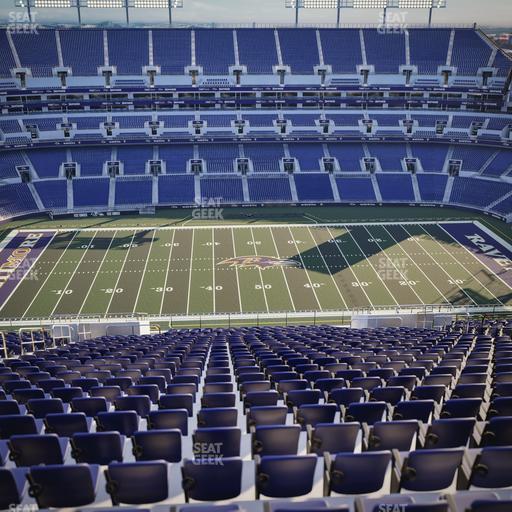 M&T Bank Stadium - Section 527 Seat View