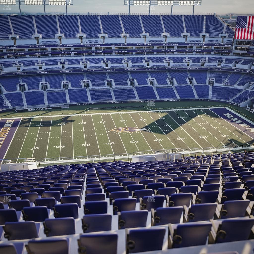 M&T Bank Stadium - Section 528 Seat View