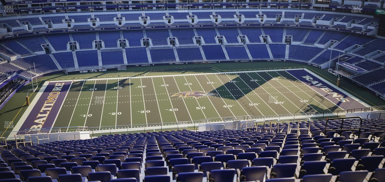 M&T Bank Stadium - Section 528 Seat View