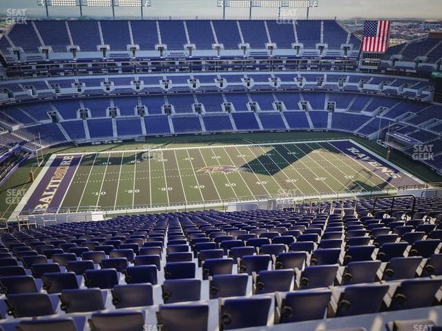 M&T Bank Stadium - Section 528 Seat View