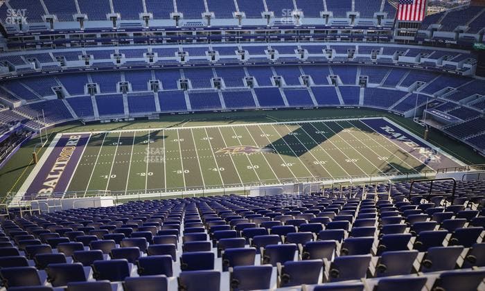 M&T Bank Stadium - Section 528 Seat View