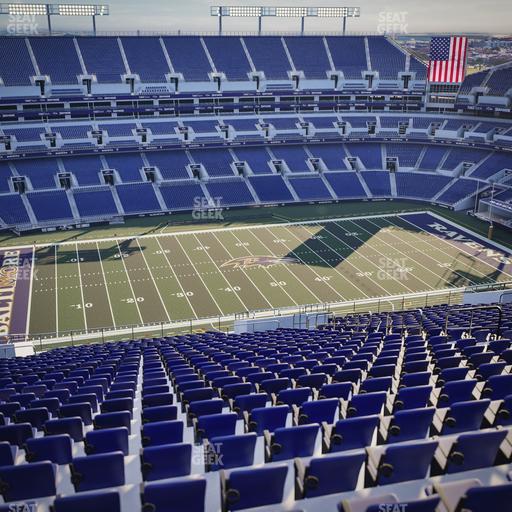M&T Bank Stadium - Section 529 Seat View