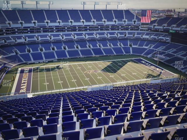 M&T Bank Stadium - Section 529 Seat View