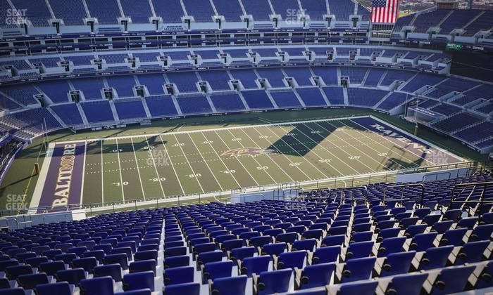M&T Bank Stadium - Section 529 Seat View