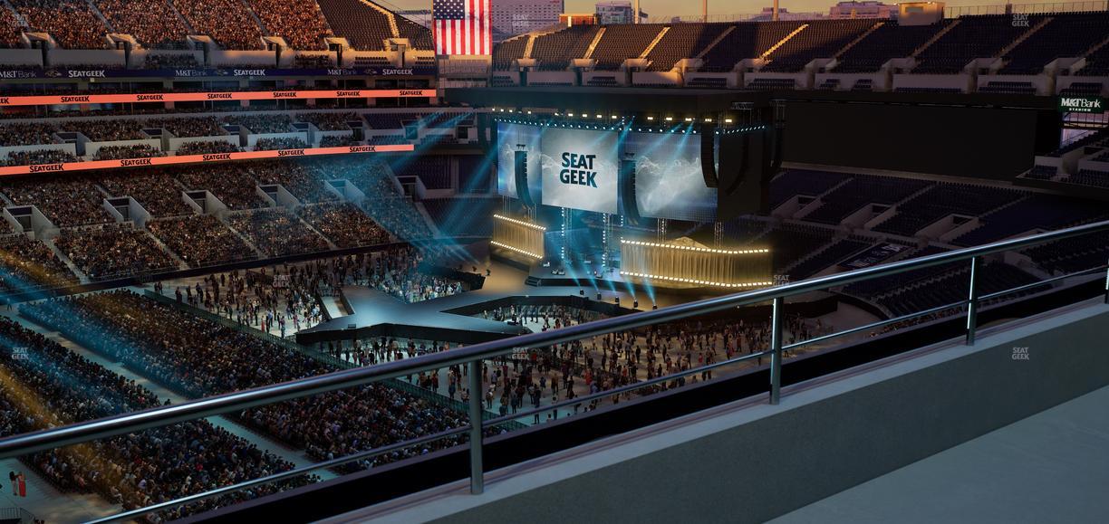 M&T Bank Stadium - Section 530 Seat View