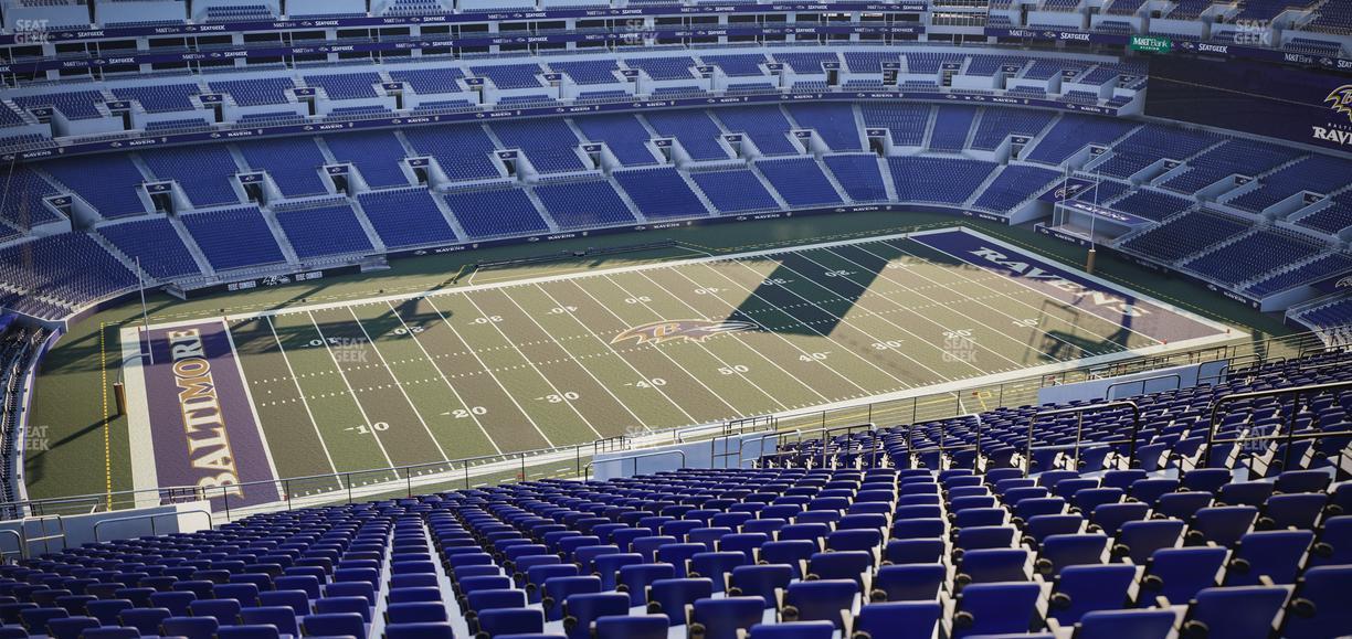 M&T Bank Stadium - Section 530 Seat View