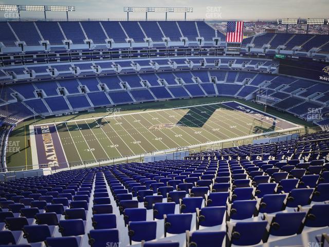 M&T Bank Stadium - Section 530 Seat View