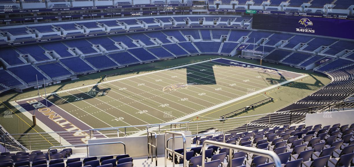 M&T Bank Stadium - Section 533 Seat View