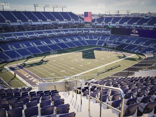 M&T Bank Stadium - Section 533 Seat View