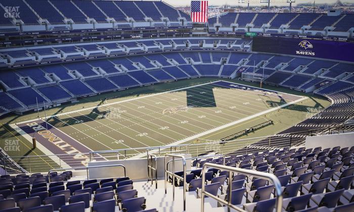 M&T Bank Stadium - Section 533 Seat View