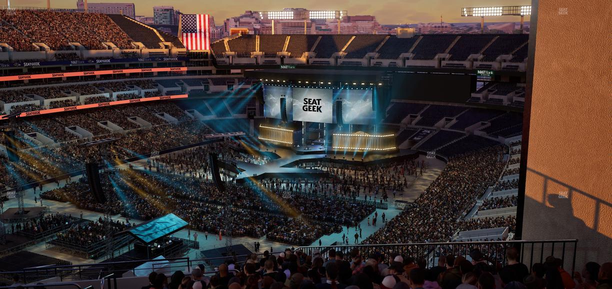 M&T Bank Stadium - Section 534 Seat View