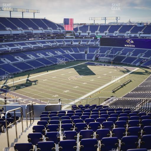 M&T Bank Stadium - Section 534 Seat View