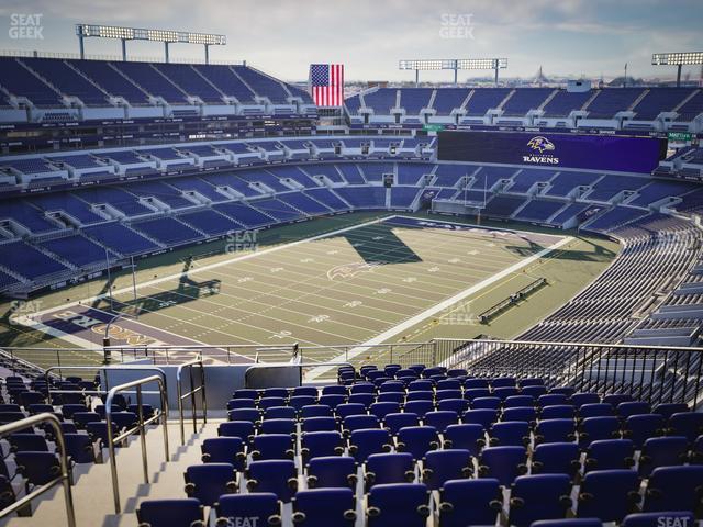 M&T Bank Stadium - Section 534 Seat View