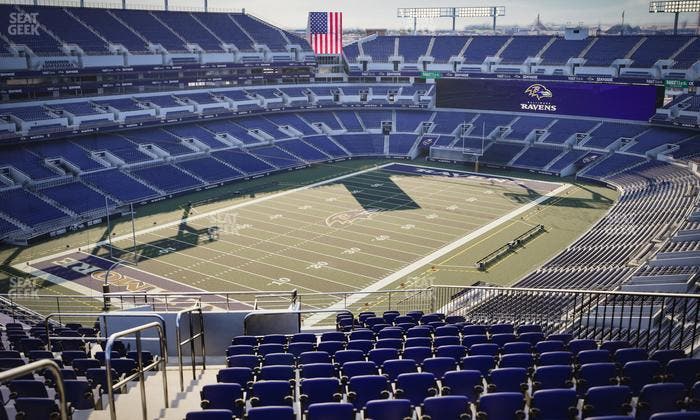 M&T Bank Stadium - Section 534 Seat View