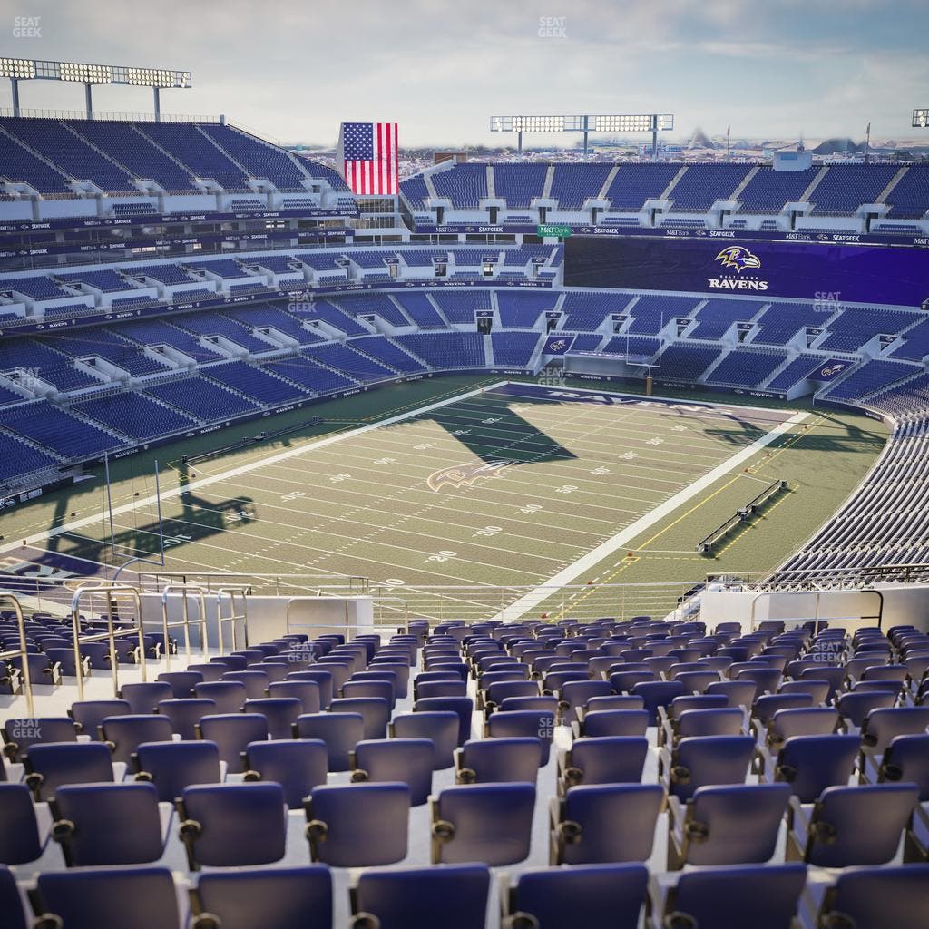 M&T Bank Stadium - Section 535 Seat View