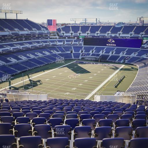 M&T Bank Stadium - Section 536 Seat View
