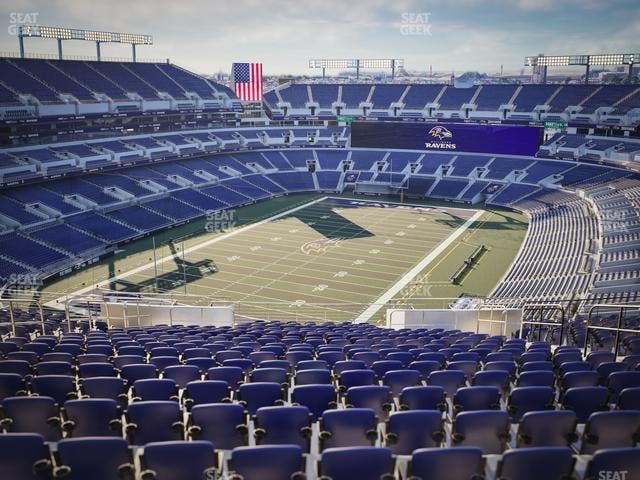 M&T Bank Stadium - Section 536 Seat View