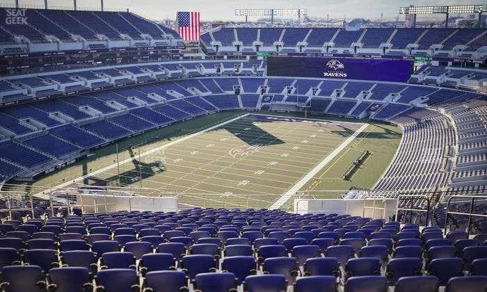 M&T Bank Stadium - Section 536 Seat View