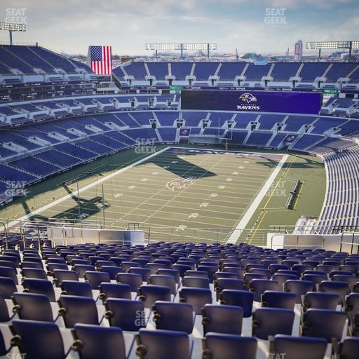 M&T Bank Stadium - Section 537 Seat View