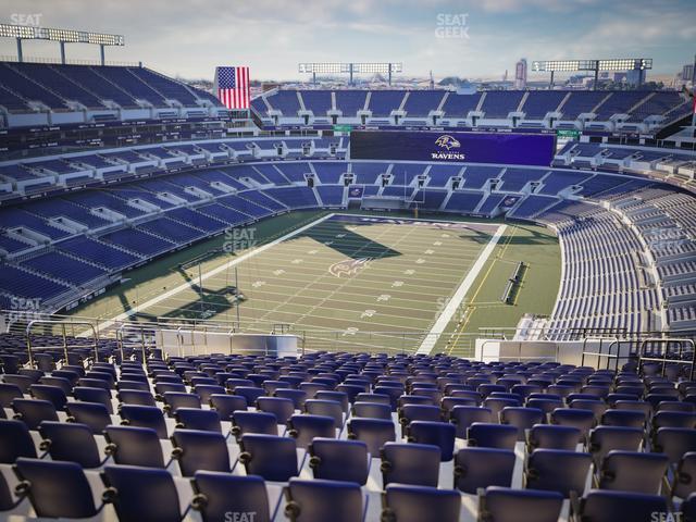 M&T Bank Stadium - Section 537 Seat View