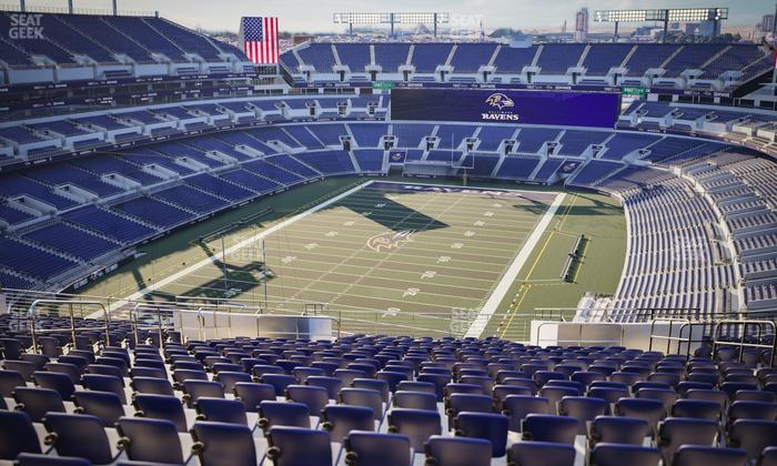M&T Bank Stadium - Section 537 Seat View